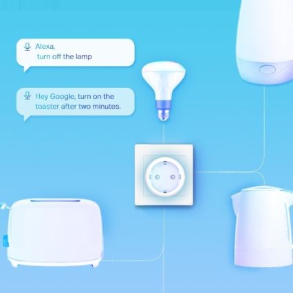TP-Link - Wi-Fi Smart Plug F 3680W