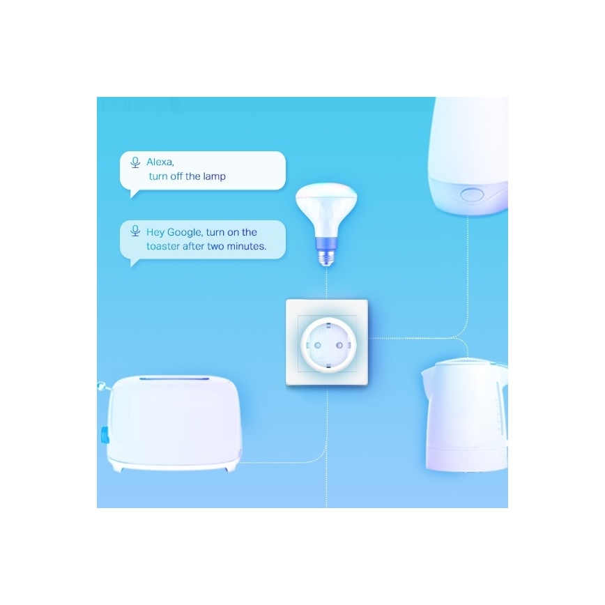 TP-Link - Wi-Fi Smart Plug F 3680W
