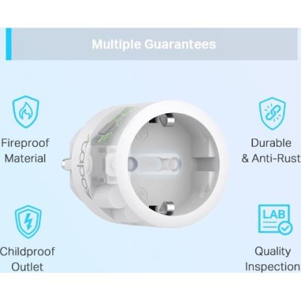 TP-Link - Wi-Fi Smart Plug F 3680W