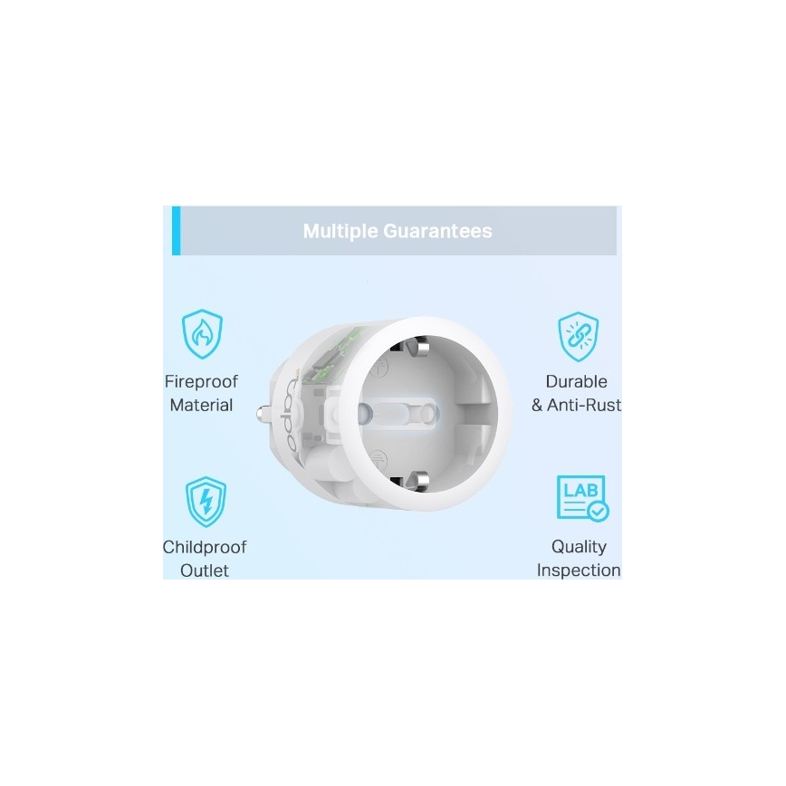 TP-Link - Wi-Fi Smart Plug F 3680W