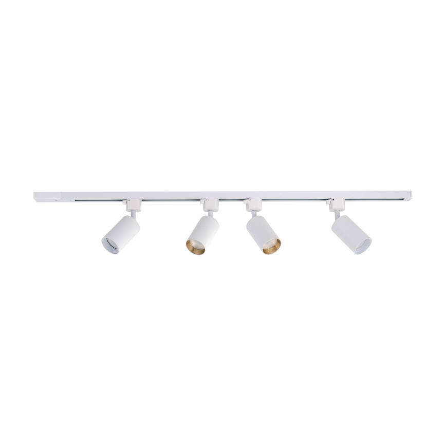 Tracer 1m White Track Spotlight 4xGU10/10W/230V