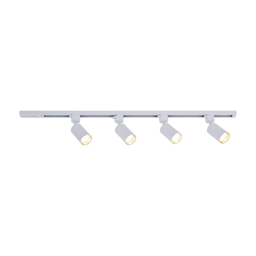 Tracer 1m White Track Spotlight 4xGU10/10W/230V