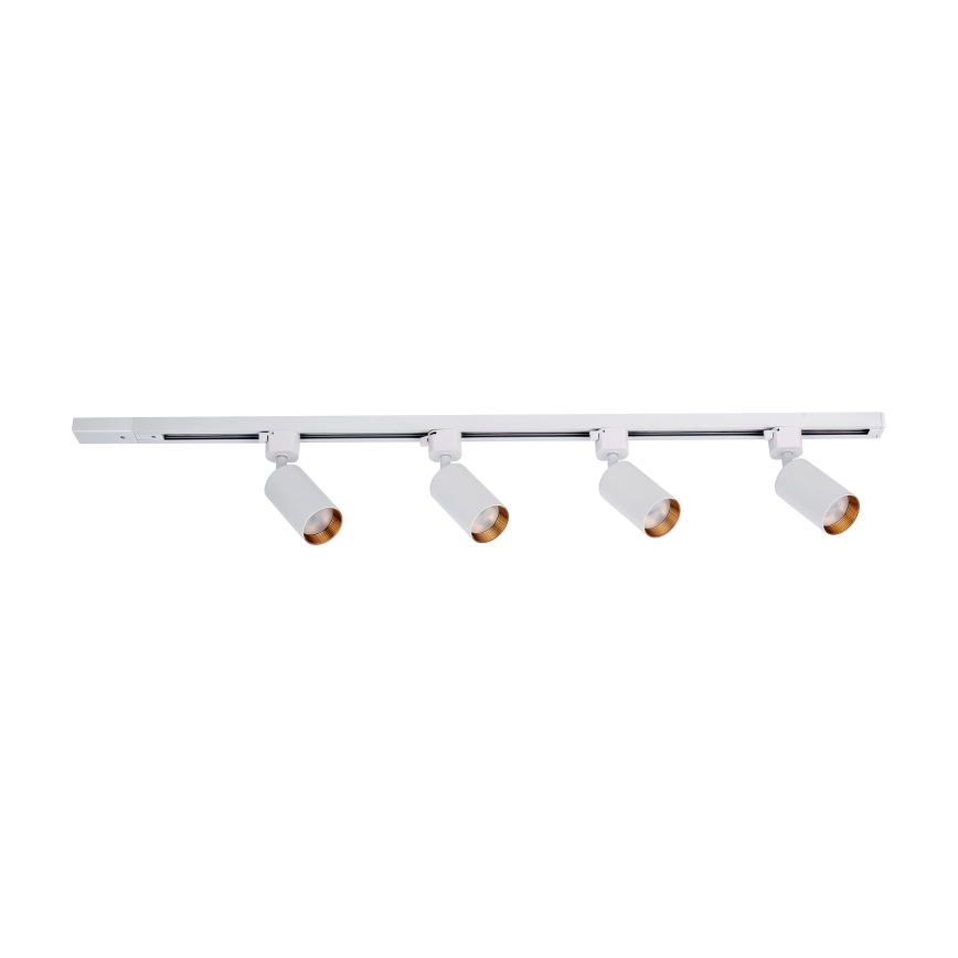Tracer 1m White Track Spotlight 4xGU10/10W/230V
