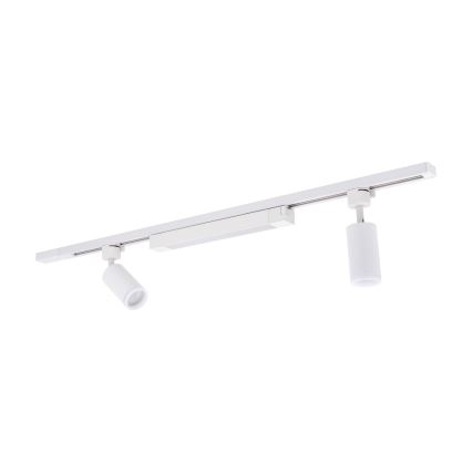 TRACER Track System LED Spotlight 2xGU10/10W/230V + LED/20W 1 m White
