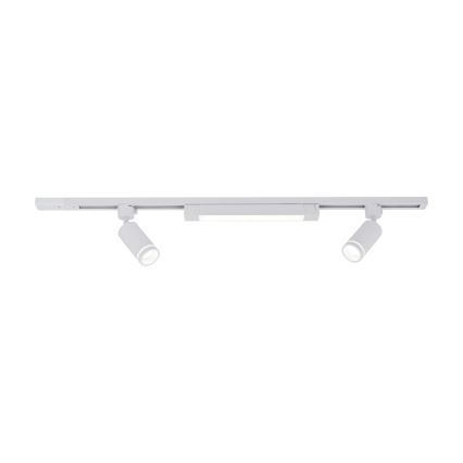TRACER Track System LED Spotlight 2xGU10/10W/230V + LED/20W 1 m White
