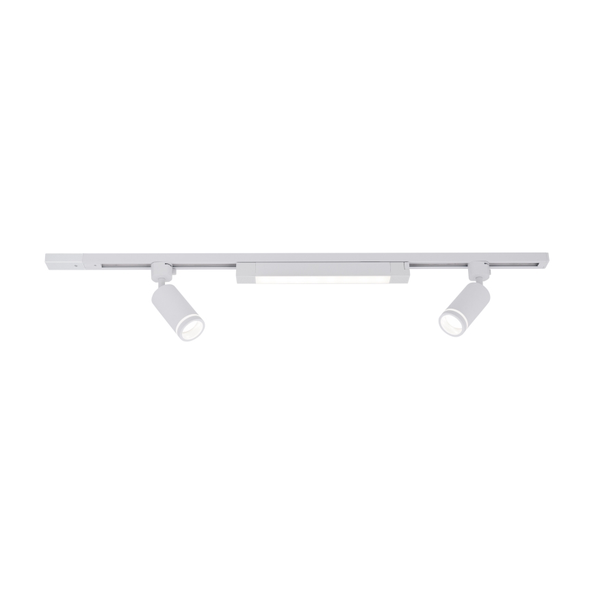 TRACER Track System LED Spotlight 2xGU10/10W/230V + LED/20W 1 m White