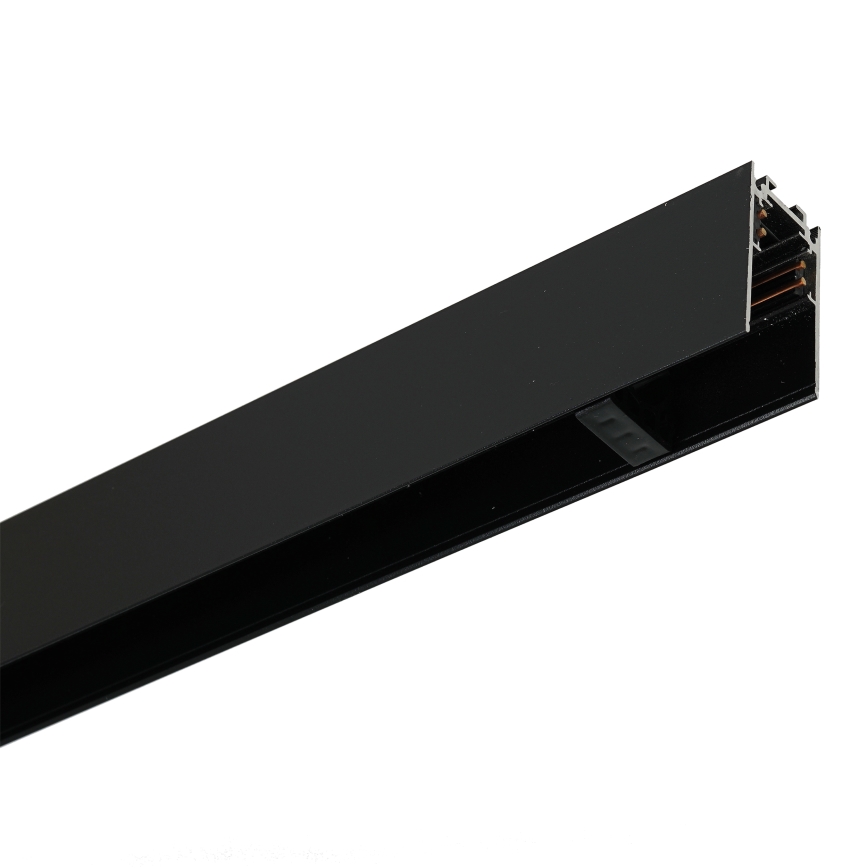 Track Rail without Electrical Connection MAGNETIC TRACK 1.5 m Black