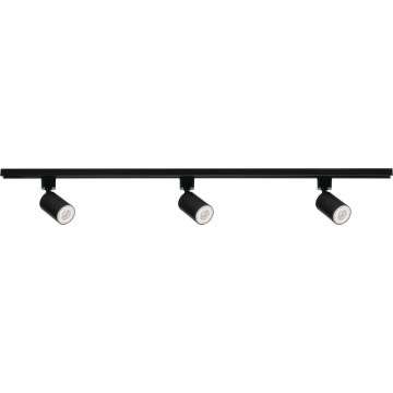 Track spotlight ALTEAR 3xGU10/10W/230V 1m black