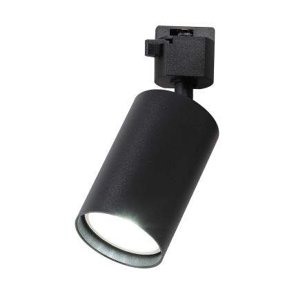 Track spotlight for 1-phase rail system TIGER 1xGU10/10W/230V black