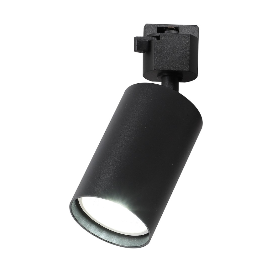 Track spotlight for 1-phase rail system TIGER 1xGU10/10W/230V black