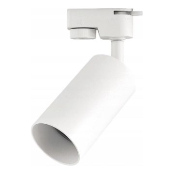Track spotlight for single-phase track system 1xGU10/10W/230V white