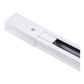 Track system 1-phase 1 m white