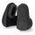 Travel pillow with built-in wireless headphones grey