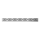 Trench drain grate 69.5 x 2.3 cm, stainless steel/silver