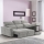 TRENTO Reversible Corner 3-Seater Sofa Bed with Storage, Light Grey