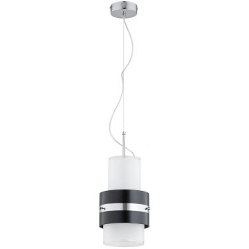 TRI-STAR Cable Pendant Light 1x E27/15W/230V, Black/Shiny Chrome