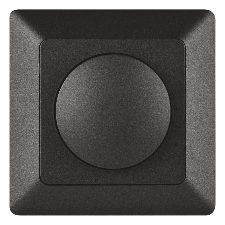 Triac rotary dimmer 110W/230V anthracite