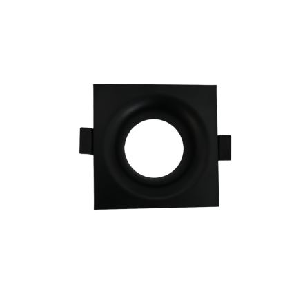 Trim for GU10 recessed downlight 8,6x8,6 cm black