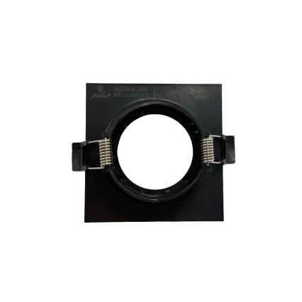 Trim for GU10 recessed downlight 8,6x8,6 cm black