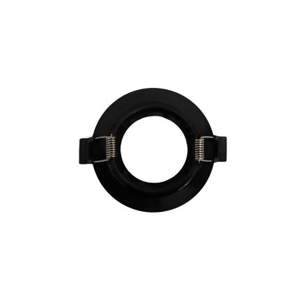 Trim for GU10 recessed downlight Ø 8.6 cm, black