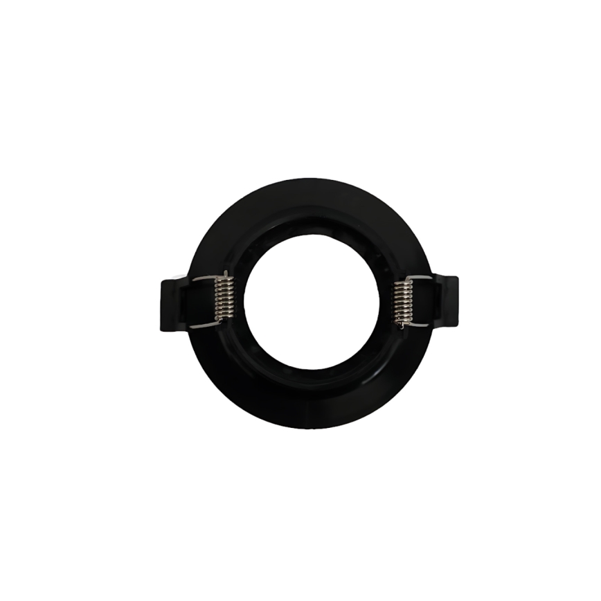 Trim for GU10 recessed downlight Ø 8.6 cm, black