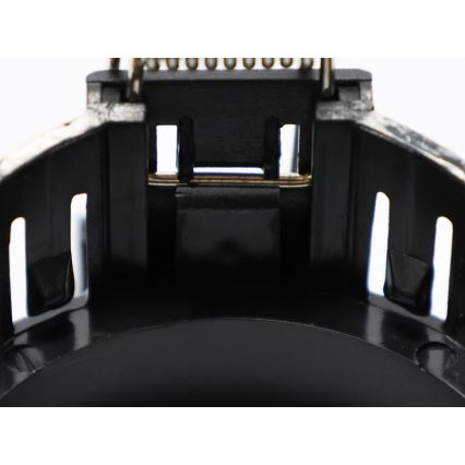 Trim for GU10 recessed downlight Ø 8.6 cm, black