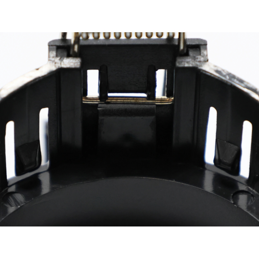 Trim for GU10 recessed downlight Ø 8.6 cm, black