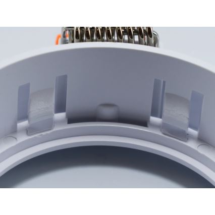Trim for GU10 recessed light, 9×9 cm, white