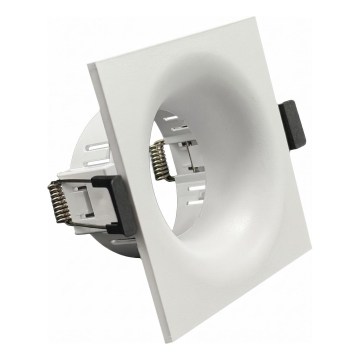 Trim frame for GU10 recessed downlight, 8.6 x 8.6 cm, white