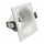 Trim frame for GU10 recessed downlight, 8.6 x 8.6 cm, white
