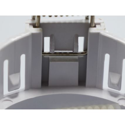 Trim frame for GU10 recessed downlight, 8.6 x 8.6 cm, white