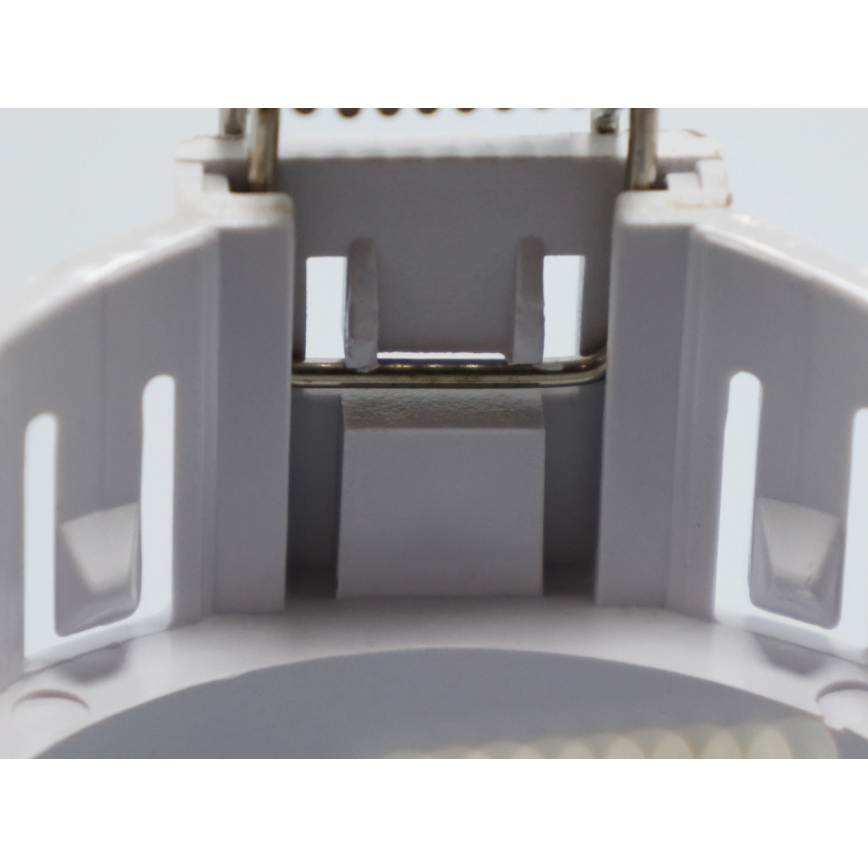 Trim frame for GU10 recessed downlight, 8.6 x 8.6 cm, white