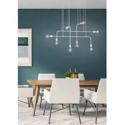 Trio - Chandelier on a string CONNOR 8xE27/10W/230V