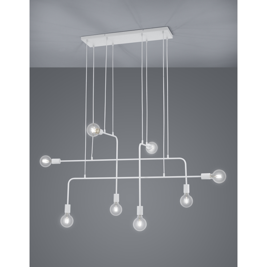 Trio - Chandelier on a string CONNOR 8xE27/10W/230V