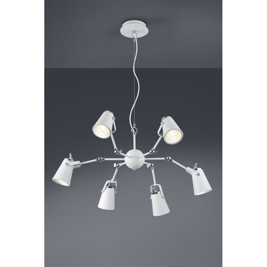 Trio - Chandelier on a string EDWARD 6xE14/40W/230V