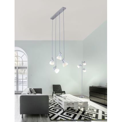 Trio - Chandelier on a string GINELLI 4xE14/28W/230V