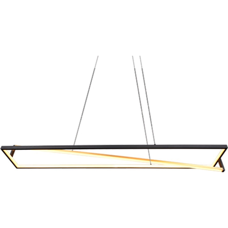 Trio - EDGE Dimmable LED Cable Pendant, 35W, 230V, 2300/3000/4000K, Black/Gold