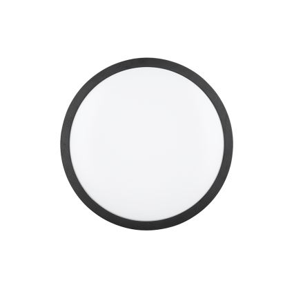 Trio - ISEO Dimmable LED Ceiling Light, 24W/230V, 3000K, Ø 40 cm, Black