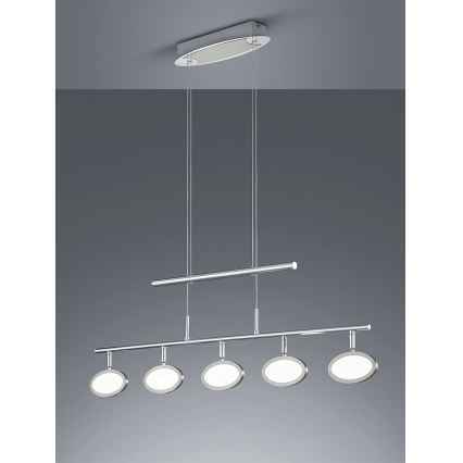Trio - LED Chandelier on a string DUELLANT 5xLED/4,3W/230V