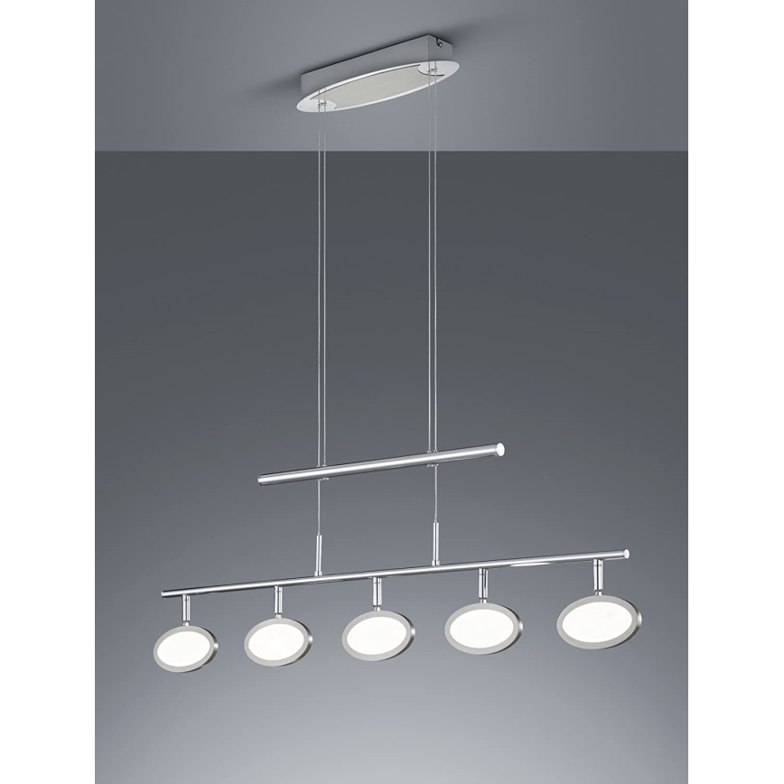 Trio - LED Chandelier on a string DUELLANT 5xLED/4,3W/230V