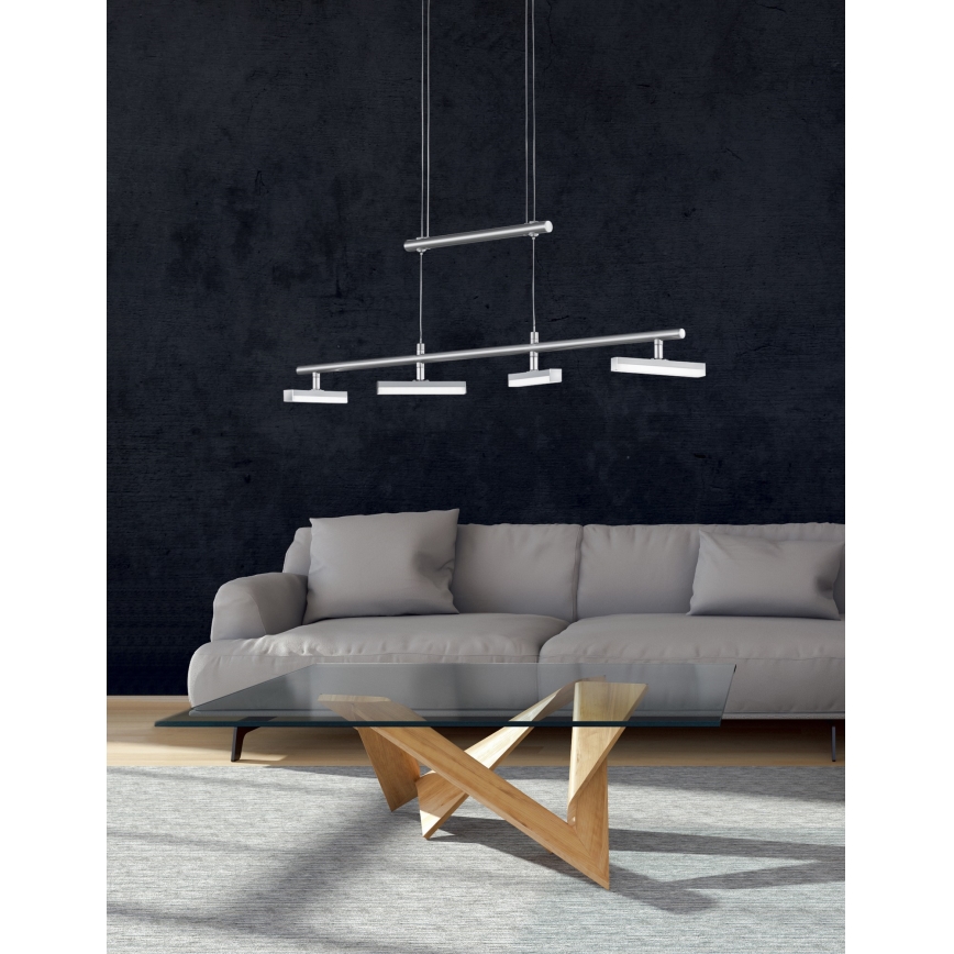 Trio - LED Dimmable chandelier on a string OPIUM 4xLED/4,5W/230V