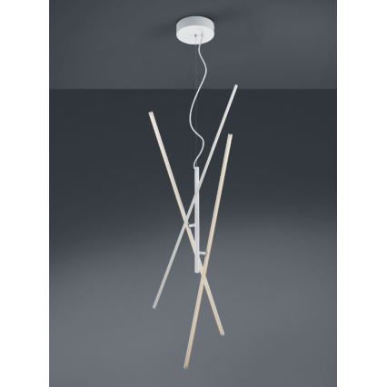 Trio - LED Dimmable chandelier on a string TIRIAC 3xLED/8,5W/230V white