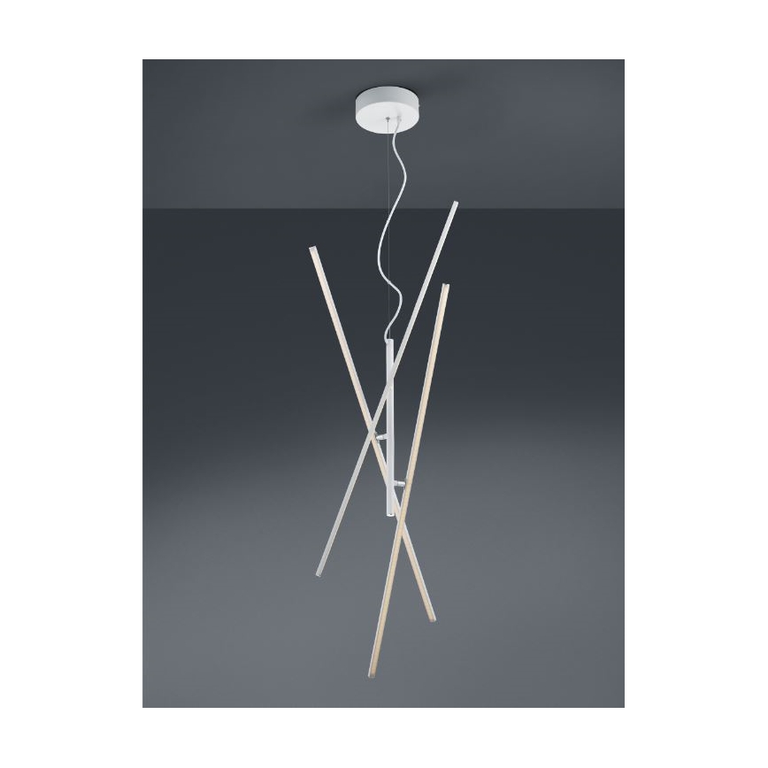 Trio - LED Dimmable chandelier on a string TIRIAC 3xLED/8,5W/230V white