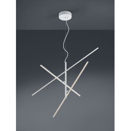 Trio - LED Dimmable chandelier on a string TIRIAC 3xLED/8,5W/230V white