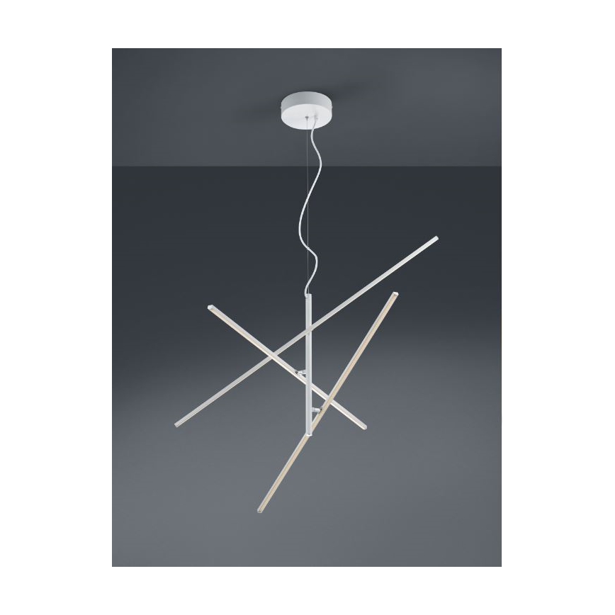 Trio - LED Dimmable chandelier on a string TIRIAC 3xLED/8,5W/230V white