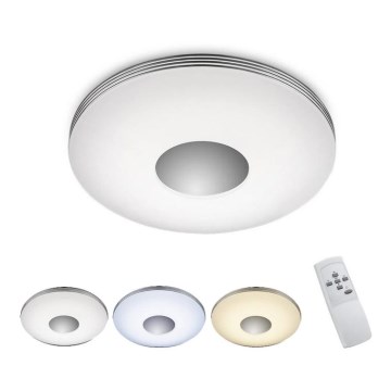 Trio - LED Dimming ceiling light CASTOR LED/25W/230V + remote control
