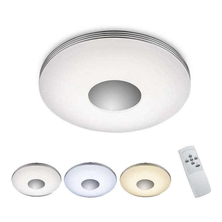 Trio - LED Dimming ceiling light CASTOR LED/25W/230V + remote control