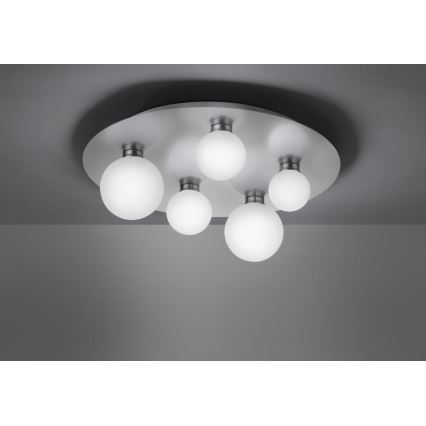 Trio - LED RGB Dimmable ceiling light DICAPO 5xLED/3W/230V 3000-5000K + remote control