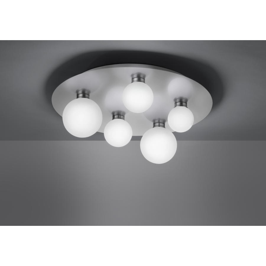 Trio - LED RGB Dimmable ceiling light DICAPO 5xLED/3W/230V 3000-5000K + remote control