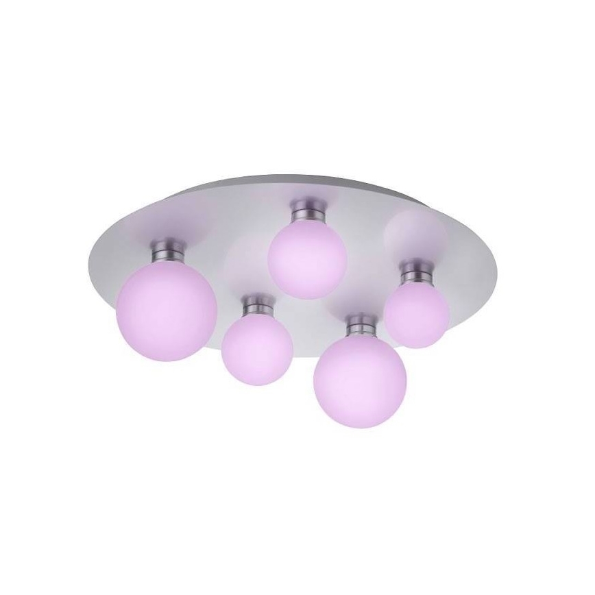 Trio - LED RGB Dimmable ceiling light DICAPO 5xLED/3W/230V 3000-5000K + remote control